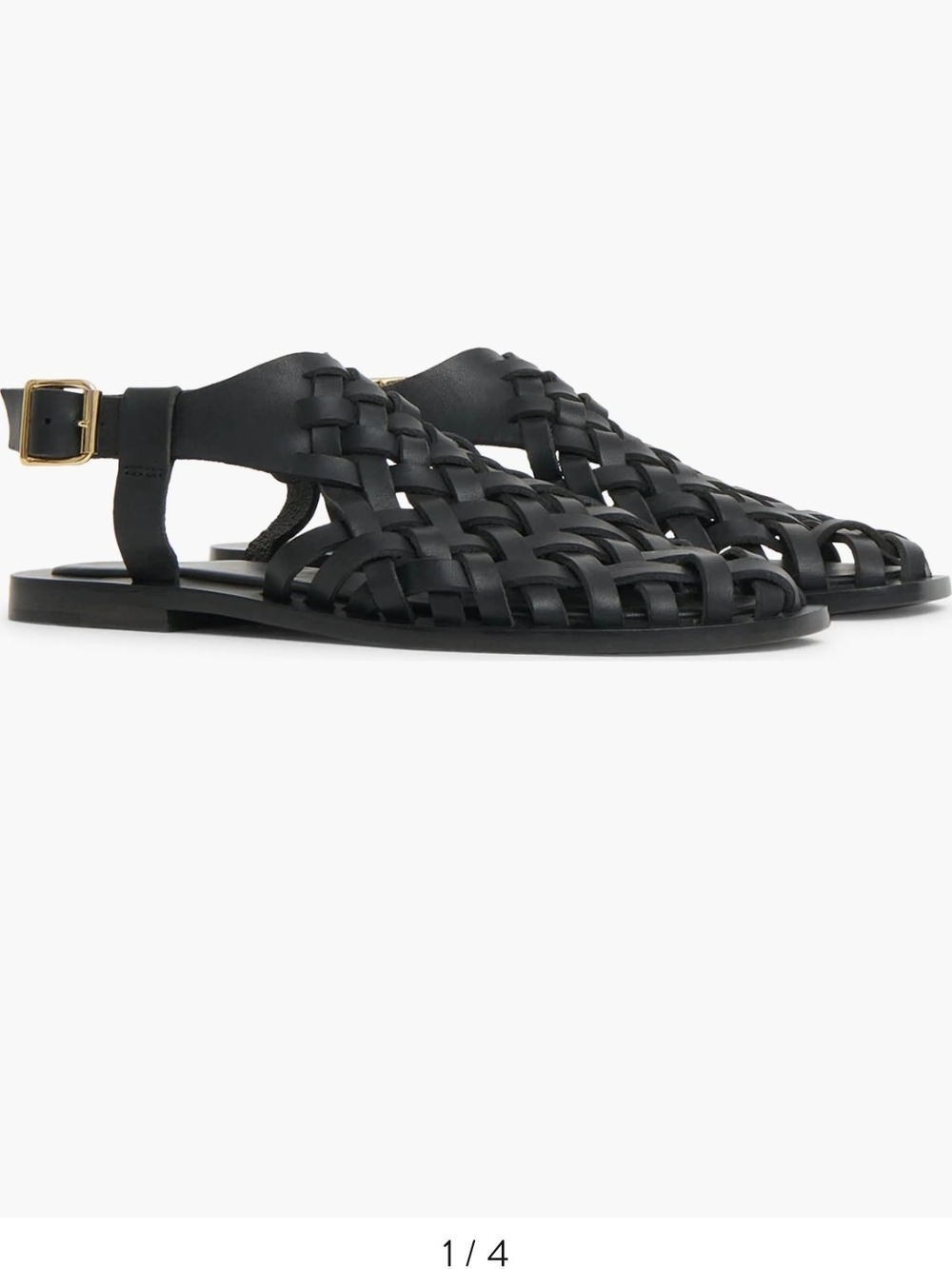 Mansur Gavriel Woven Leather Sandals size 38